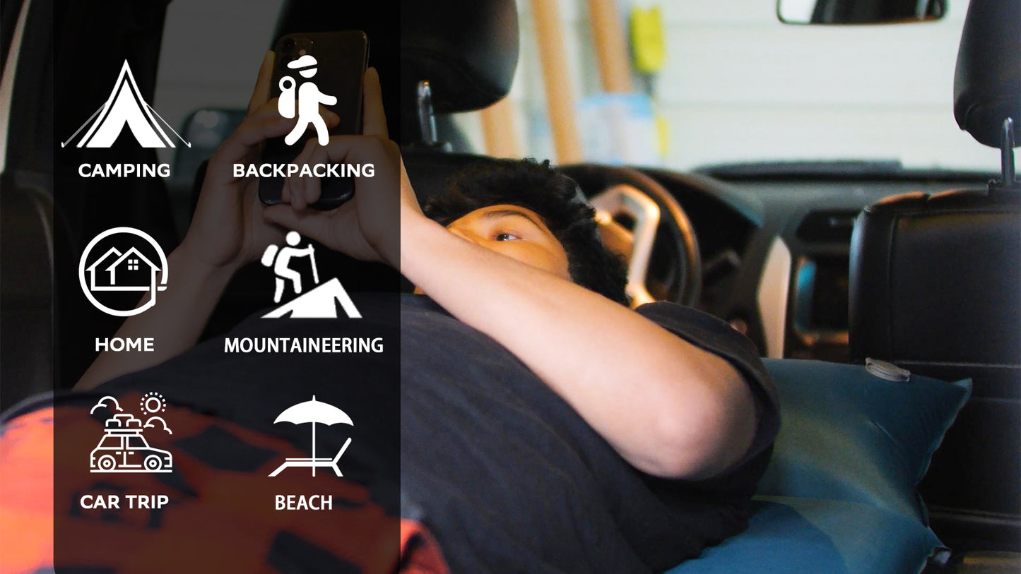 Clostnature Self Inflating Camping Mat - 3 inch/7.6 cm Camping Pad, Lightweight Inflatable Sleeping Mat