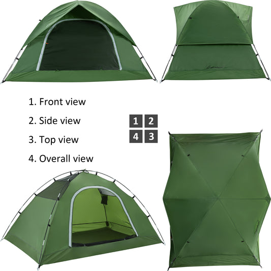 Clostnature Replacement Rainfly Pole - 4 Person Camping Tent(176 cm)