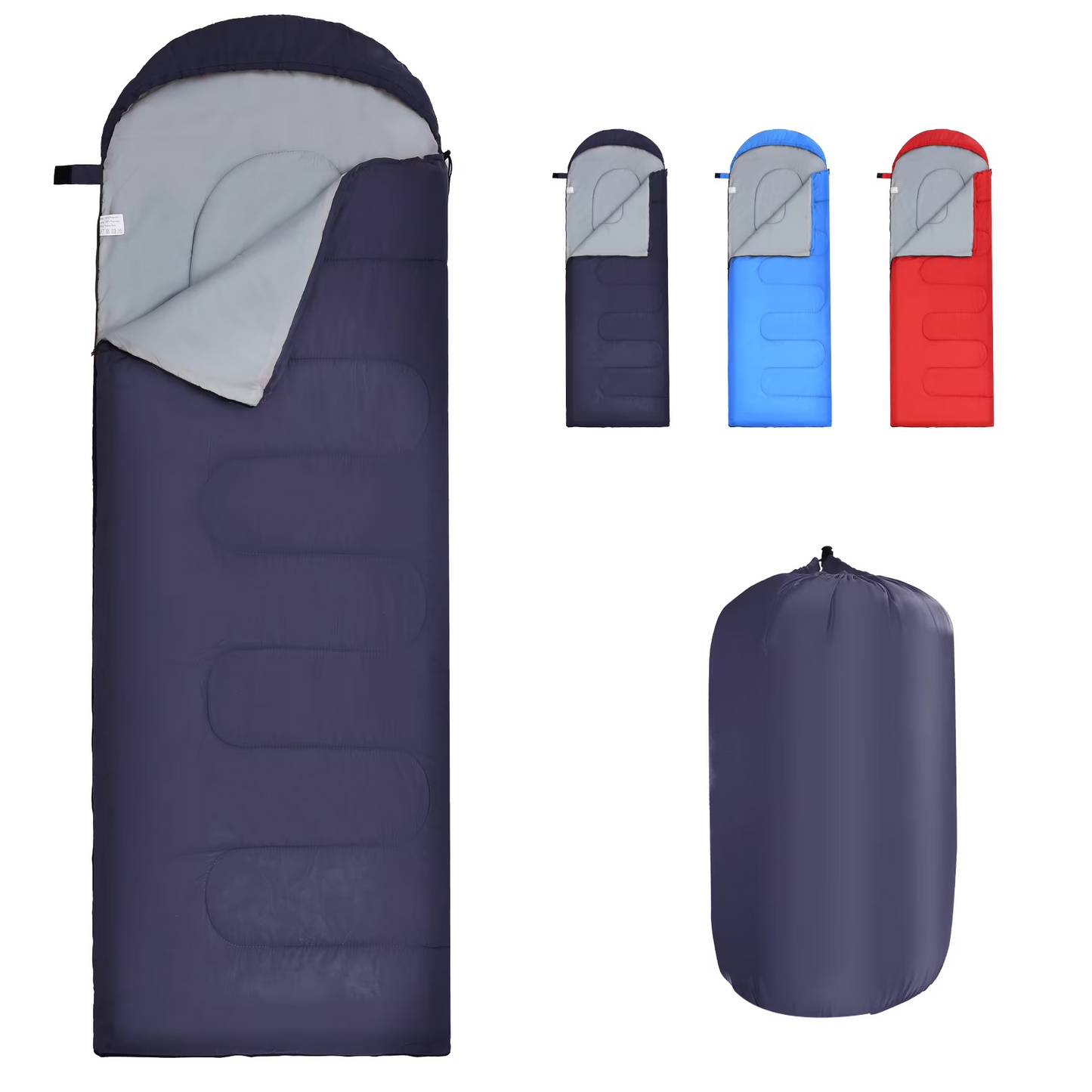 Croosse Outdoors sleeping-bag-1-3kg-Navy Blue
