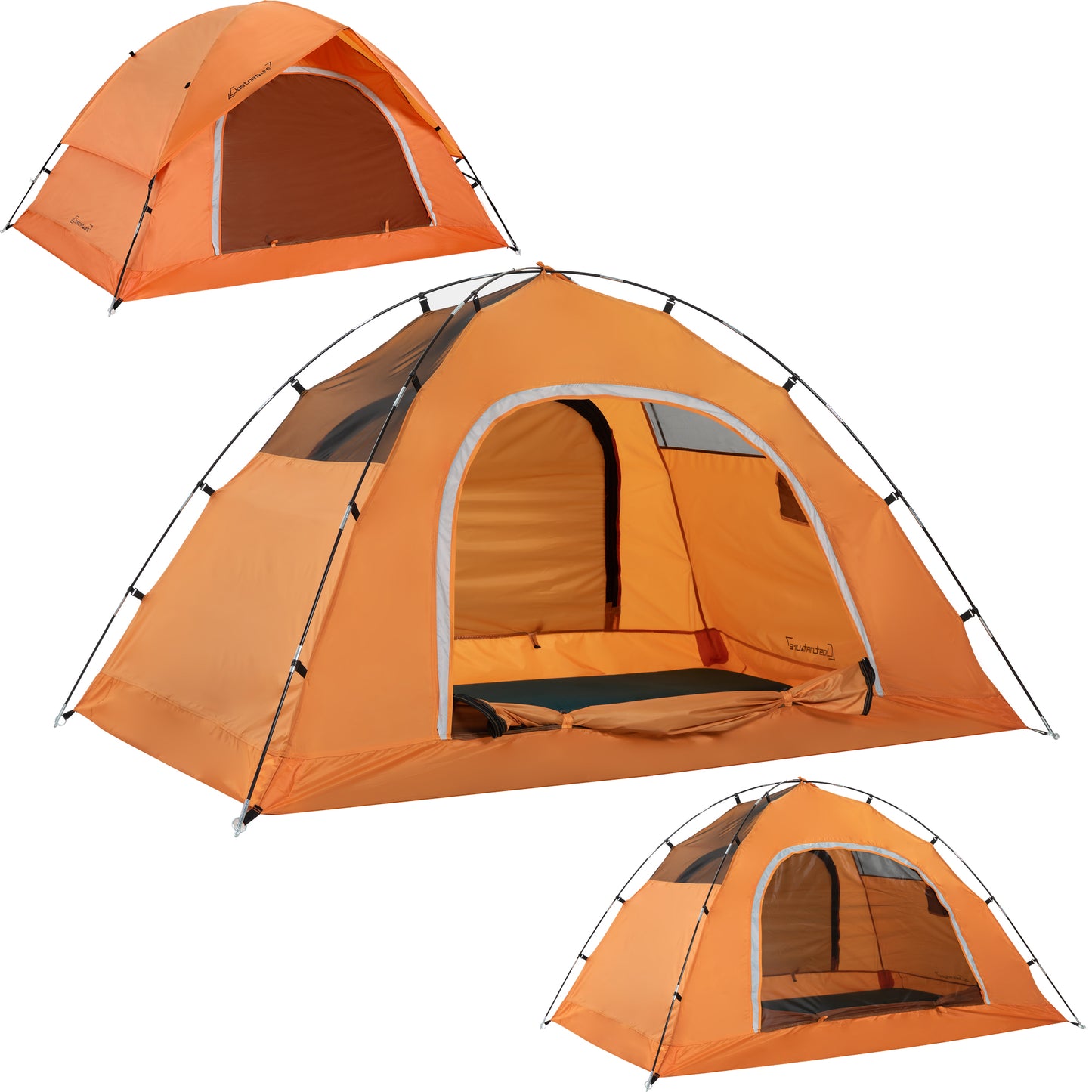 Clostnature Camping Tent for 4 Person - Waterproof Four Person Tents for Camping, Small Easy Up Tent for Family