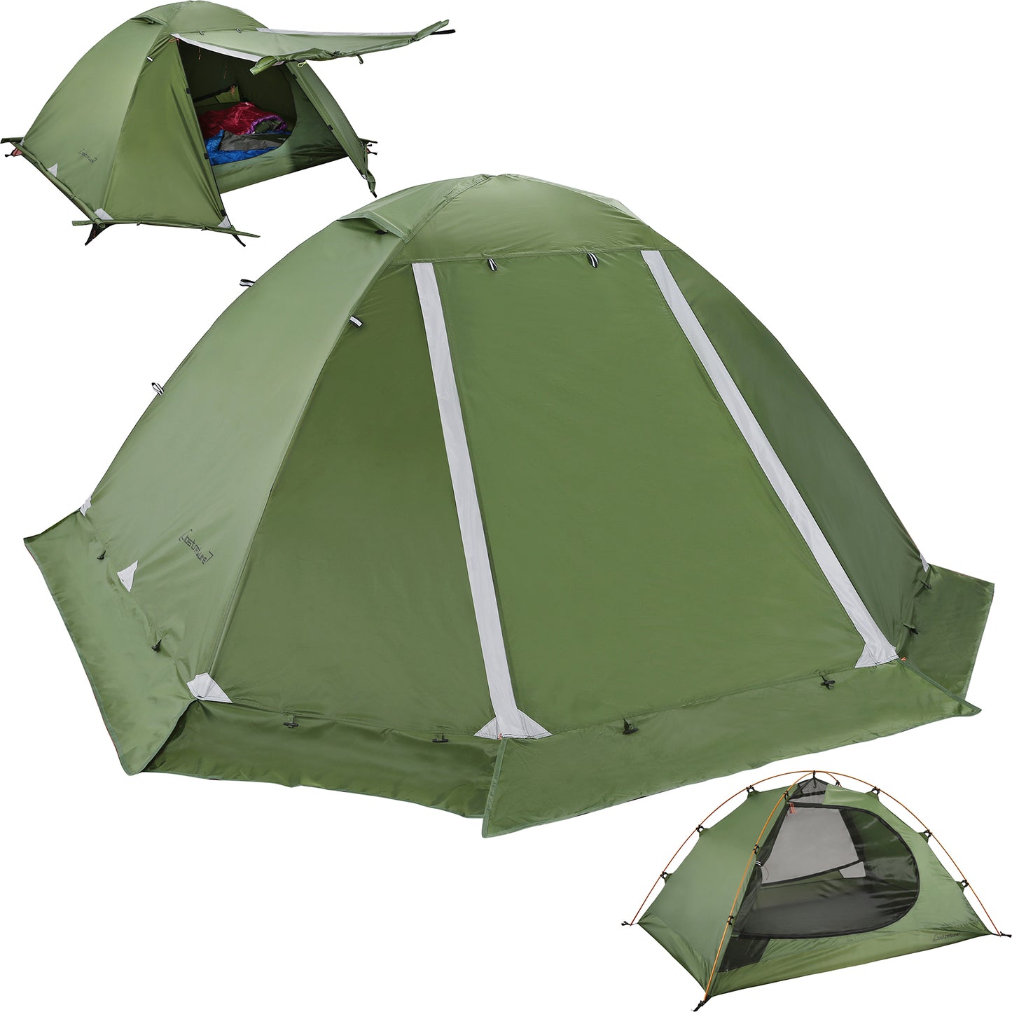 Clostnature 2 Man Backpacking Tent-4 Season Lightweight Tent for Backpacking