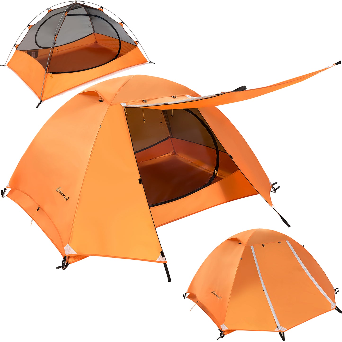 Clostnature 2 Man Tent Rainfly-Yellow