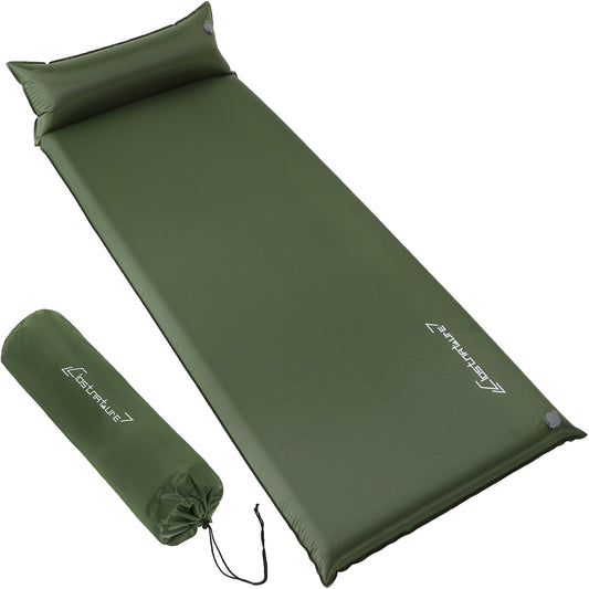 Clostnature Self Inflating Camping Mat - 3 inch/7.6 cm Camping Pad, Lightweight Inflatable Sleeping Mat