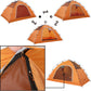 Clostnature Waterproof 2-Man Camping Tent - Compact 2 Person Dome Tent, Lightweight Tent for Backpacking