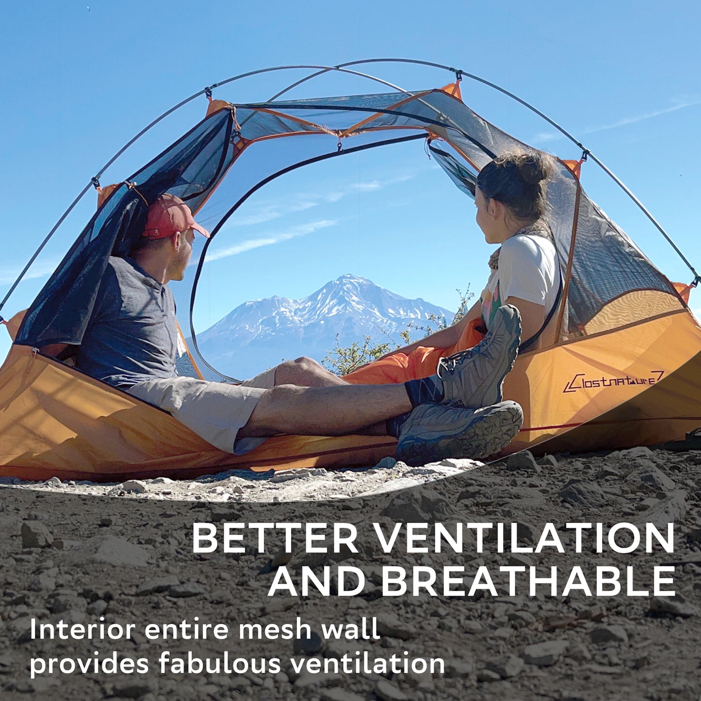 Clostnature 3 Person Lightweight Backpacking Tent, Camping Tent