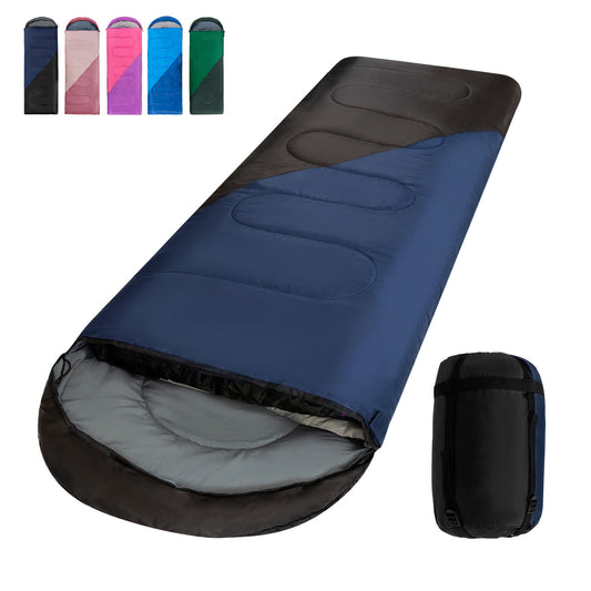 Tesleader 1.3 KG Sleeping Bag for Adults and Kids - Compact Lightweight Sleeping Bag(Right zipper)