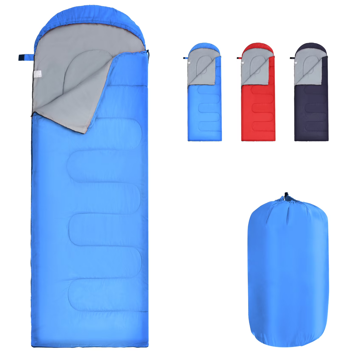 Croosse Outdoors sleeping-bag-1-3kg-Blue