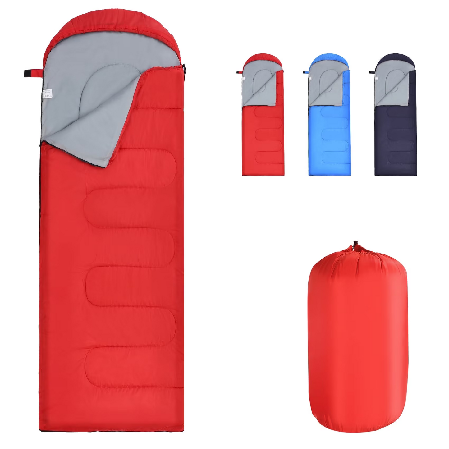 Croosse Outdoors sleeping-bag-1-3kg-Red