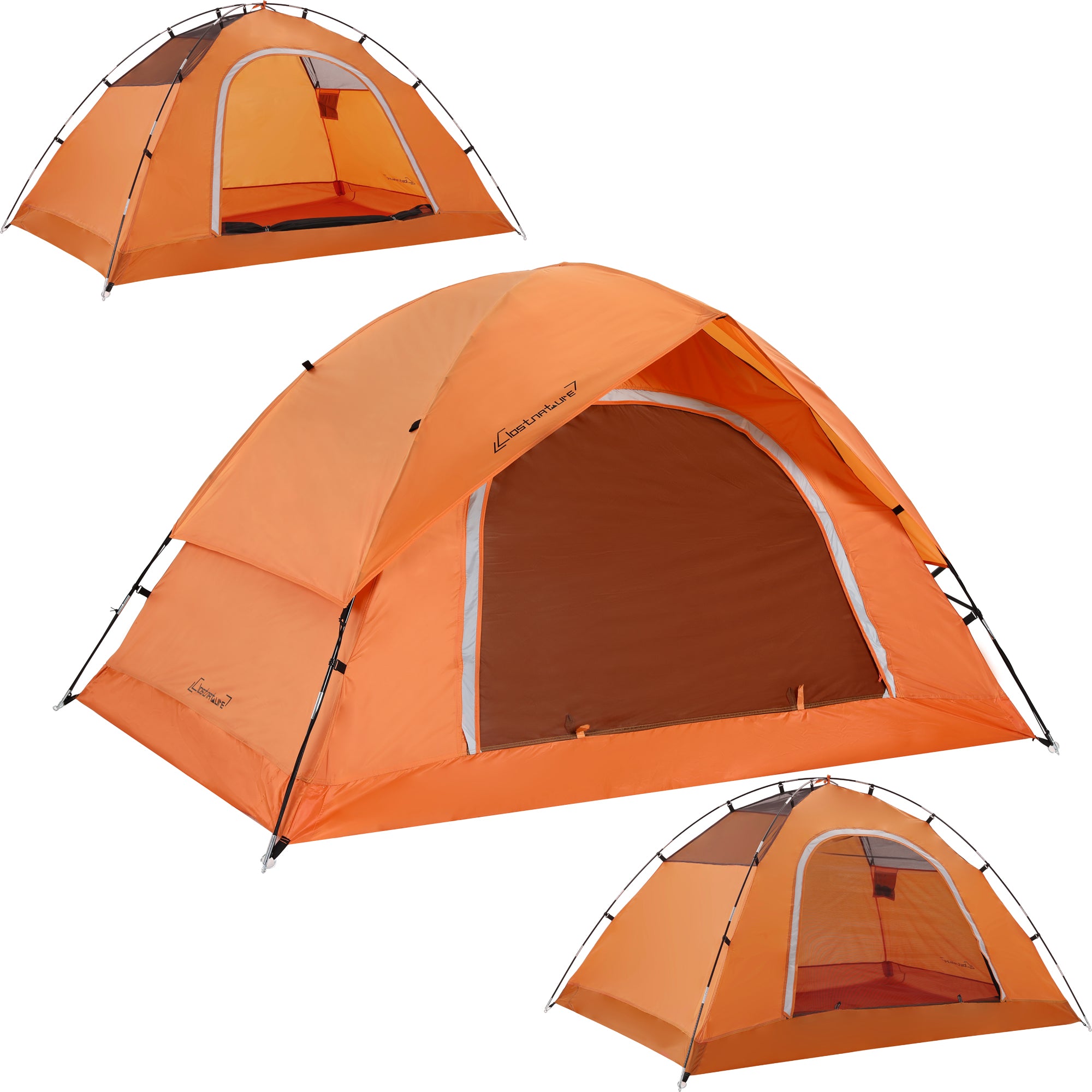 Clostnature Waterproof 2-Man Camping Tent - Compact 2 Person Dome Tent