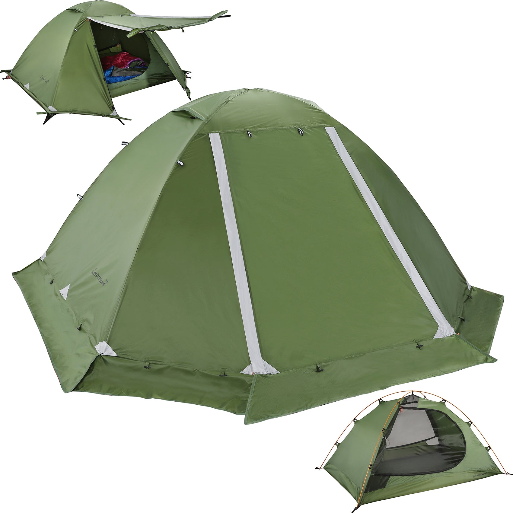 Clostnature 2 Man Backpacking Tent-4 Season Lightweight Tent for Backpacking