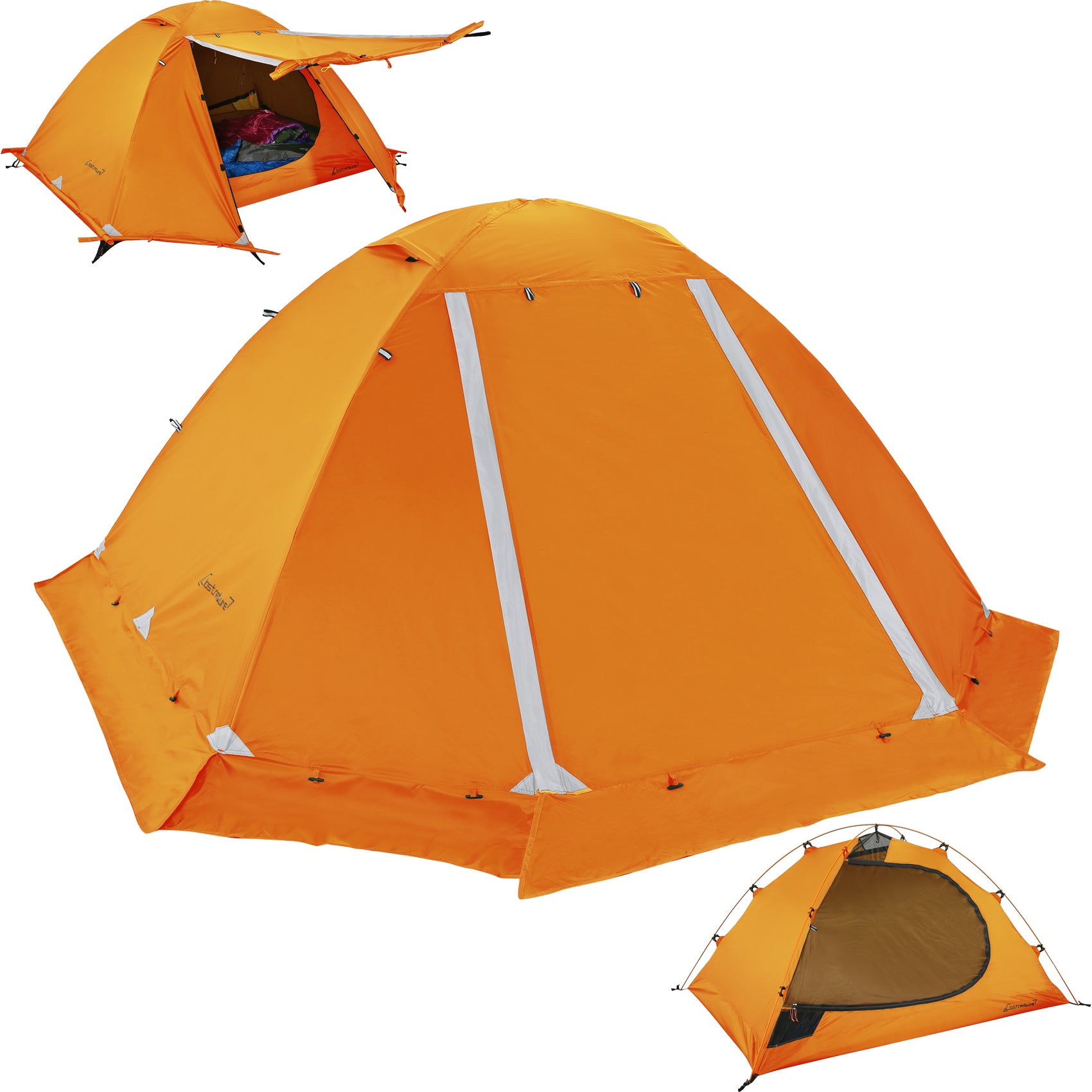 Clostnature 2 Man Backpacking Tent-4 Season Lightweight Tent for Backp