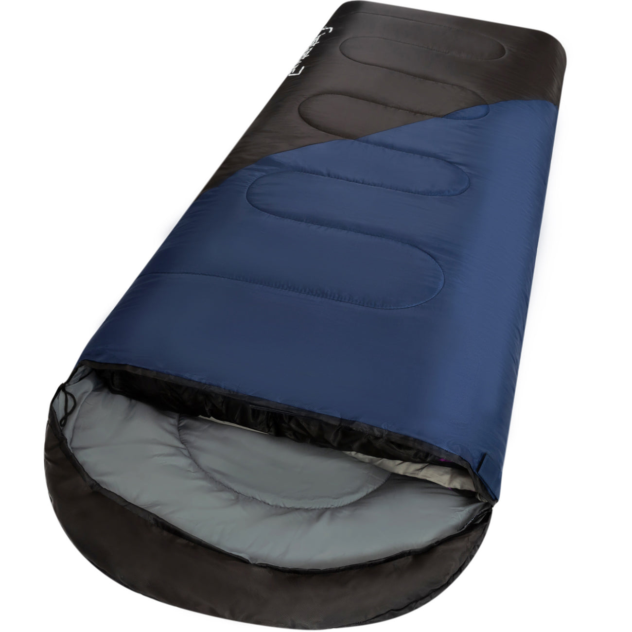 Clostnature Sleeping Bag for Adults and Kids - Compact Lightweight Sleeping Bag（Left zipper）