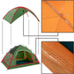 Clostnature Camping Tent for 4 Person - Waterproof Four Person Tents for Camping, Small Easy Up Tent for Family