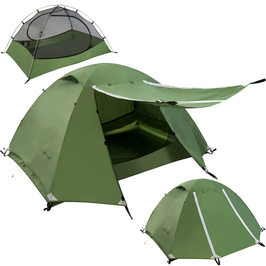 Clostnature 2 Man Tent Rainfly-Green