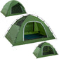 Clostnature A Set of Fiberglass Poles- 2 Man Camping Tent