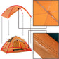 Clostnature Camping Tent for 4 Person - Waterproof Four Person Tents for Camping, Small Easy Up Tent for Family