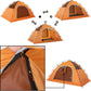 Clostnature Camping Tent for 4 Person - Waterproof Four Person Tents for Camping, Small Easy Up Tent for Family