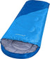 Clostnature Sleeping Bag for Adults and Kids - Compact Lightweight Sleeping Bag（Right zipper）